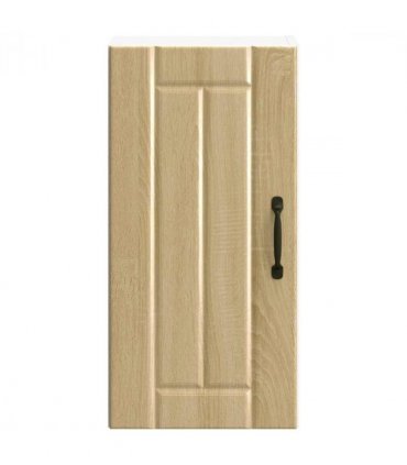vidaXL Kitchen Wall Cabinet Lucca Sonoma Oak Engineered Wood — Size: 30 x 31 x 60 cm, Model: 1x wall cabinet (1 door)
