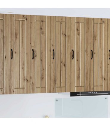 vidaXL Wall Cabinet LUCCA Artisan Oak 30 x 31 x 100 cm Engineered Wood — Model: 1x wall cabinet (1 door)