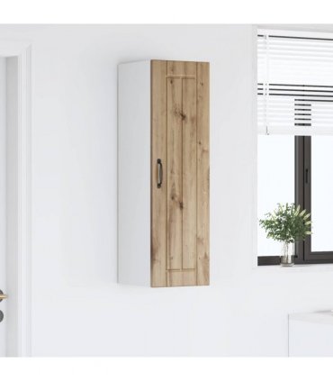 vidaXL Wall Cabinet LUCCA Artisan Oak 30 x 31 x 100 cm Engineered Wood — Model: 1x wall cabinet (1 door)