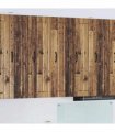 vidaXL Wall Cabinet LUCCA Old Wood 30 x 31 x 100 cm Engineered Wood — Model: 1x wall cabinet (1 door)