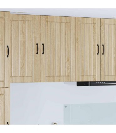 vidaXL Wall Cabinet LUCCA Sonoma Oak 50 x 31 x 80 cm Engineered Wood — Model: 1x wall cabinet (1 door)