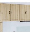 vidaXL Wall Cabinet LUCCA Sonoma Oak 50 x 31 x 80 cm Engineered Wood — Model: 1x wall cabinet (1 door)