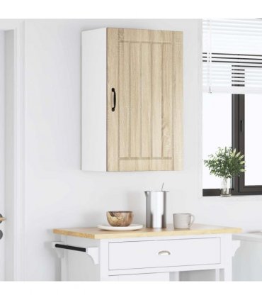 vidaXL Wall Cabinet LUCCA Sonoma Oak 50 x 31 x 80 cm Engineered Wood — Model: 1x wall cabinet (1 door)