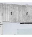 vidaXL Wall Cabinet LUCCA Concrete Grey 40 x 31 x 80 cm — Model: 1x wall cabinet (1 door)