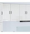 vidaXL Wall Cabinet LUCCA High Gloss White 50 x 31 x 80 cm — Model: 1x wall cabinet (1 door)