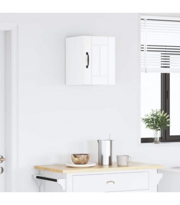 vidaXL Wall Cabinet LUCCA White 30 x 31 x 40 cm Engineered Wood — Model: 1x wall cabinet (1 door)