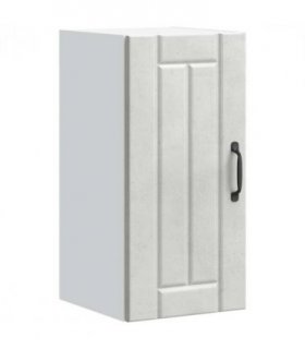 vidaXL Kitchen Wall Cabinet Lucca Concrete Grey Engineered Wood — Size: 30 x 31 x 60 cm, Model: 1x wall cabinet (1 door)