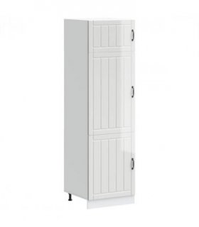 vidaXL Kitchen Cupboard Lucca High Gloss White Engineered Wo — Colour: concrete grey, Size: 60 x 57 x 207 cm, Model: 1x cupboard