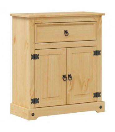 vidaXL Bathroom Cabinet Corona 70x33x80 cm Solid Wood Pine
