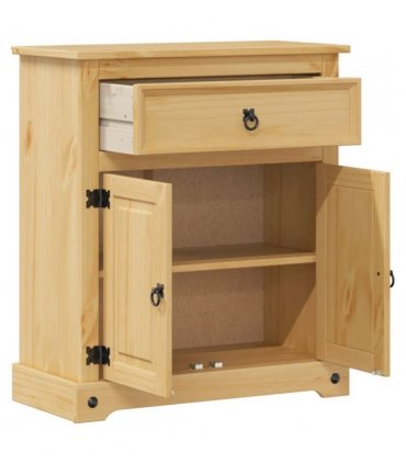 vidaXL Bathroom Cabinet Corona 70x33x80 cm Solid Wood Pine