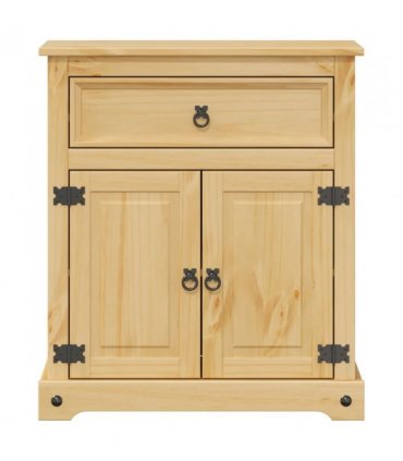 vidaXL Bathroom Cabinet Corona 70x33x80 cm Solid Wood Pine