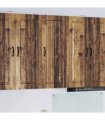 vidaXL Wall Cabinet LUCCA Old Wood 40 x 31 x 100 cm Engineered Wood — Model: 1x wall cabinet (1 door)