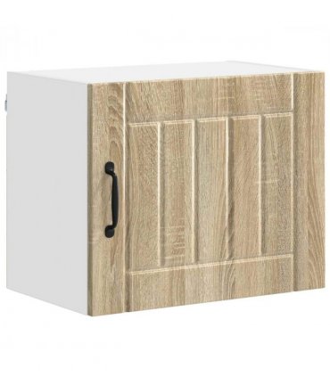 vidaXL Wall Cabinet LUCCA Sonoma Oak 50 x 31 x 40 cm Engineered Wood — Model: 1x wall cabinet (1 door)
