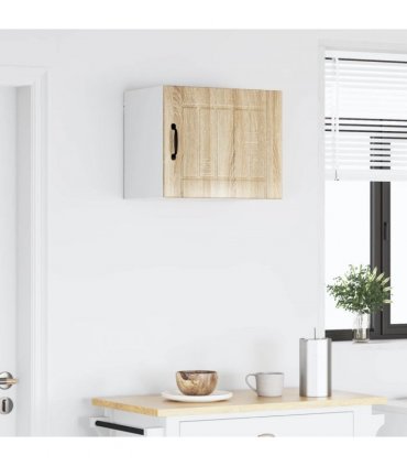 vidaXL Wall Cabinet LUCCA Sonoma Oak 50 x 31 x 40 cm Engineered Wood — Model: 1x wall cabinet (1 door)