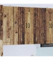 vidaXL Wall Cabinet LUCCA Old Wood 80 x 31 x 100 cm Engineered Wood — Model: 1x wall cabinet (2 doors)