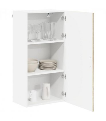 vidaXL Wall Cabinet LUCCA Sonoma Oak 50 x 31 x 100 cm Engineered Wood — Model: 1x wall cabinet (1 door)