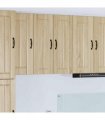 vidaXL Wall Cabinet LUCCA Sonoma Oak 30 x 31 x 80 cm Engineered Wood — Model: 1x wall cabinet (1 door)