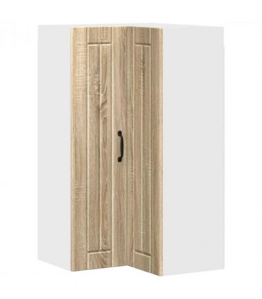 vidaXL Wall Corner Cabinet LUCCA Sonoma Oak 57 x 57 x 100 cm — Model: 1x wall corner cabinet