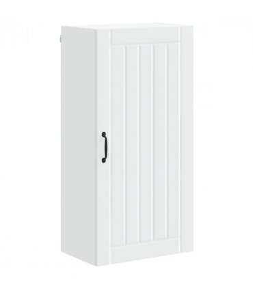 vidaXL Wall Cabinet LUCCA White 50 x 31 x 100 cm Engineered Wood — Model: 1x wall cabinet (1 door)
