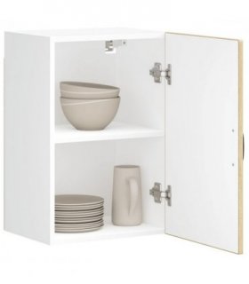 vidaXL Kitchen Wall Cabinet Lucca Sonoma Oak Engineered Wood — Size: 40 x 31 x 60 cm, Model: 1x wall cabinet (1 door)
