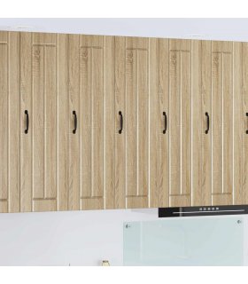 vidaXL Wall Cabinet LUCCA Sonoma Oak 30 x 31 x 100 cm Engineered Wood — Model: 1x wall cabinet (1 door)