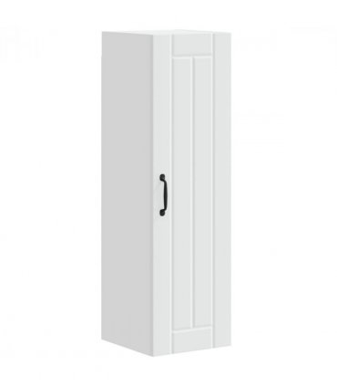 vidaXL Wall Cabinet LUCCA White 30 x 31 x 100 cm Engineered Wood — Model: 1x wall cabinet (1 door)