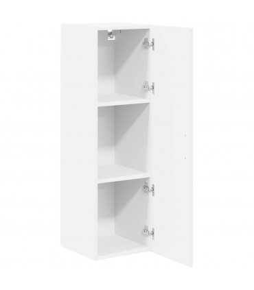 vidaXL Wall Cabinet LUCCA White 30 x 31 x 100 cm Engineered Wood — Model: 1x wall cabinet (1 door)