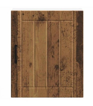 vidaXL Kitchen Wall Cabinet Lucca Old Wood Engineered Wood — Size: 50 x 31 x 60 cm, Model: 1x wall cabinet (1 door)