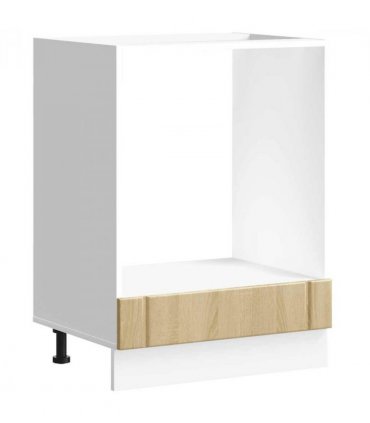 vidaXL Oven Cabinet Lucca Sonoma Oak Engineered Wood — Size: 60 x 46 x 81.5 cm, Model: 1x oven cabinet