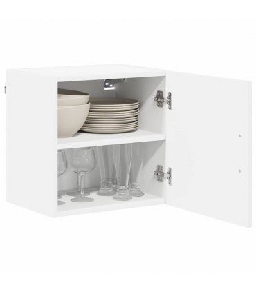 vidaXL Wall Cabinet LUCCA White 40 x 31 x 40 cm Engineered Wood — Model: 1x wall cabinet (1 door)