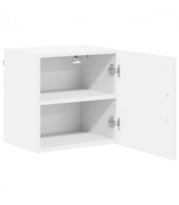 vidaXL Wall Cabinet LUCCA White 40 x 31 x 40 cm Engineered Wood — Model: 1x wall cabinet (1 door)