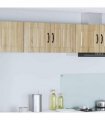 vidaXL Wall Cabinet LUCCA Sonoma Oak 40 x 31 x 40 cm Engineered Wood — Model: 1x wall cabinet (1 door)