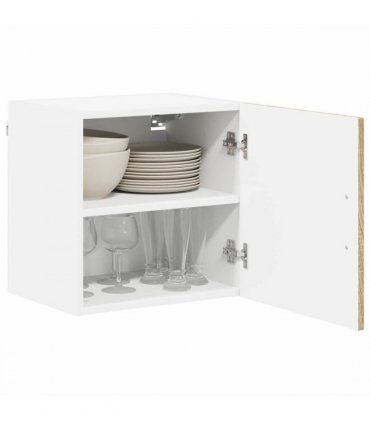 vidaXL Wall Cabinet LUCCA Sonoma Oak 40 x 31 x 40 cm Engineered Wood — Model: 1x wall cabinet (1 door)