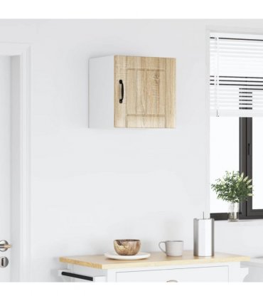 vidaXL Wall Cabinet LUCCA Sonoma Oak 40 x 31 x 40 cm Engineered Wood — Model: 1x wall cabinet (1 door)