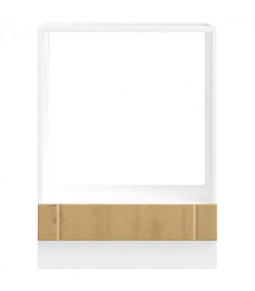 vidaXL Oven Cabinet Lucca Artisan Oak Engineered Wood — Size: 60 x 46 x 81.5 cm, Model: 1x oven cabinet