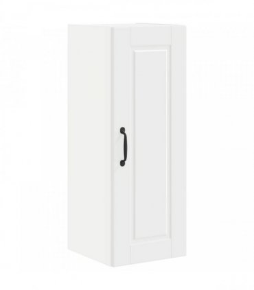 vidaXL Wall Cabinet PORTO White 30 x 31 x 80 cm Engineered Wood — Model: 1x wall cabinet (1 door)