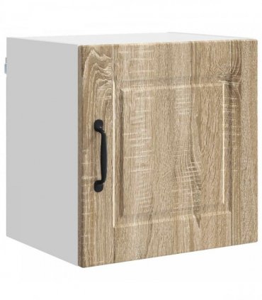 vidaXL Wall Cabinet PORTO 2 pcs Sonoma Oak 40 x 31 x 40 cm — Model: 2x wall cabinet (1 door)