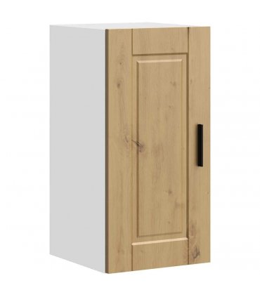 vidaXL Kitchen Wall Cabinet Porto Artisan Oak Engineered Wood — Size: 30 x 31 x 60 cm, Model: 1x wall cabinet (1 door)