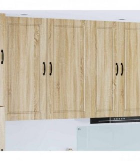 vidaXL Wall Cabinet PORTO Sonoma Oak 50 x 31 x 100 cm Engineered Wood — Model: 1x wall cabinet (1 door)