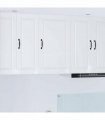 vidaXL Wall Cabinet PORTO High Gloss White 50 x 31 x 80 cm — Model: 1x wall cabinet (1 door)