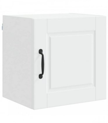 vidaXL Wall Cabinet PORTO White 40 x 31 x 40 cm Engineered Wood — Model: 1x wall cabinet (1 door)