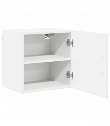 vidaXL Wall Cabinet PORTO White 40 x 31 x 40 cm Engineered Wood — Model: 1x wall cabinet (1 door)