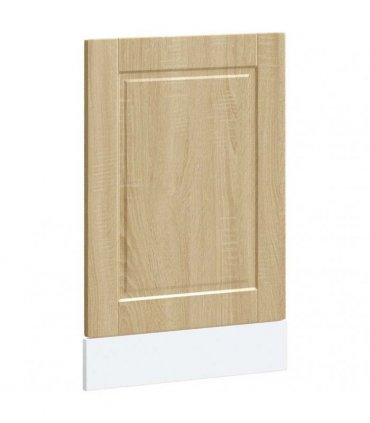 vidaXL Dishwasher Panel Porto Sonoma Oak 45x1,5x57 cm Engineered Wood — Size: 45 x 1.5 x 67 cm, Model: 1x dishwasher panel