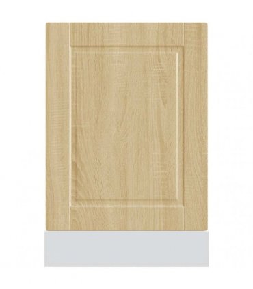 vidaXL Dishwasher Panel Porto Sonoma Oak 45x1,5x57 cm Engineered Wood — Size: 45 x 1.5 x 67 cm, Model: 1x dishwasher panel