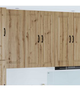 vidaXL Wall Cabinet PORTO Artisan Oak 30 x 31 x 100 cm Engineered Wood — Model: 1x wall cabinet (1 door)