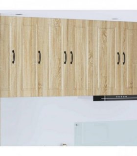 vidaXL Wall Cabinet PORTO Sonoma Oak 30 x 31 x 80 cm Engineered Wood — Model: 1x wall cabinet (1 door)