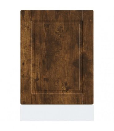 vidaXL Dishwasher Panel Porto Smoked Oak 45x1,5x57 cm Engineered Wood — Size: 45 x 1.5 x 67 cm, Model: 1x dishwasher panel