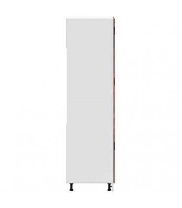 vidaXL Kitchen Cupboard "Porto" Smoked Oak Engineered Wood — Size: 60 x 57 x 207 cm, Model: 1x cupboard