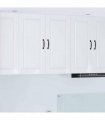 vidaXL Wall Cabinet PORTO High Gloss White 80 x 31 x 80 cm — Model: 1x wall cabinet (2 doors)