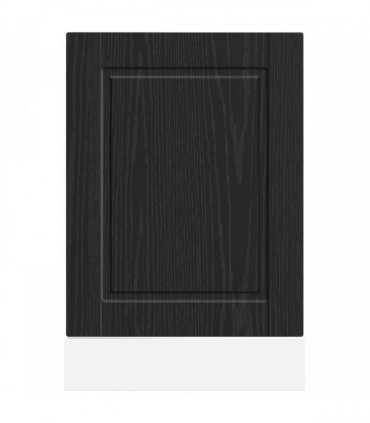 vidaXL Dishwasher Panel PORTO Black Oak 45 x 1.5 x 57 cm — Size: 45 x 1.5 x 67 cm, Model: 1x dishwasher panel